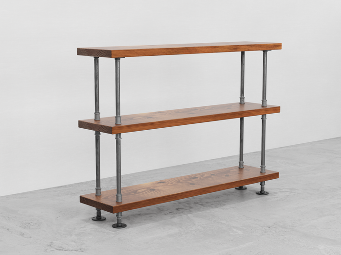 Steel and Wood Bookcase