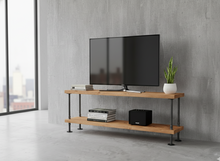 Load image into Gallery viewer, Modern Industrial TV Stand