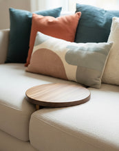 Load image into Gallery viewer, wooden sofa cup holder || sofa tray || sofa drink holder || sofa seat tray rest || sofa cushion tray