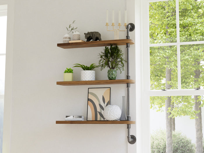 Swivel plant shelf