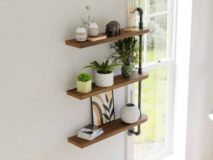 Swivel plant shelf