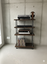 Load image into Gallery viewer, Audio &amp; Vinyl Stand