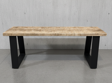 Load image into Gallery viewer, Modern industrial bench