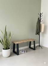 Load image into Gallery viewer, Modern industrial bench