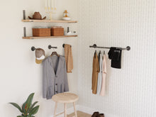Load image into Gallery viewer, Industrial Pipe Garment Rack