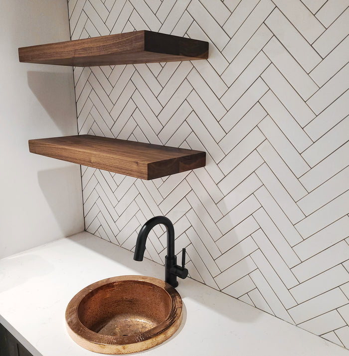 Wood Floating Shelf