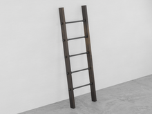 Load image into Gallery viewer, Pipe &amp; Wood Blanket Ladder