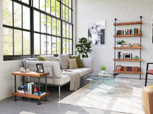 Load image into Gallery viewer, 2 Plank Side Table