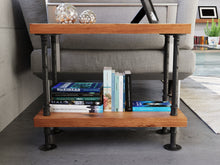 Load image into Gallery viewer, 2 Plank Side Table
