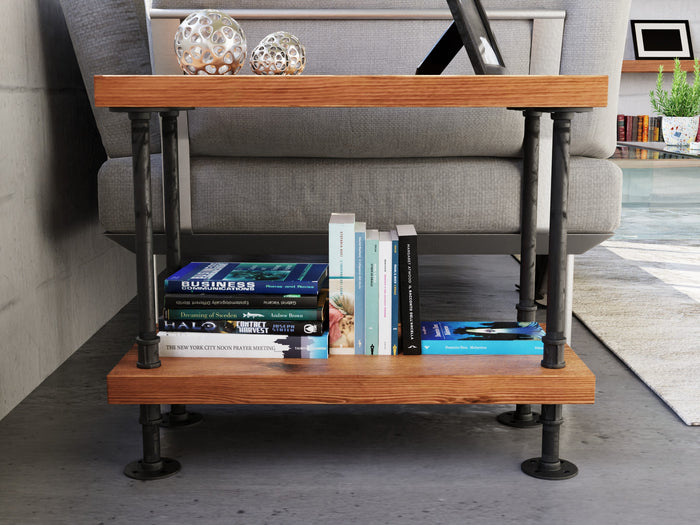 2 Plank Side Table