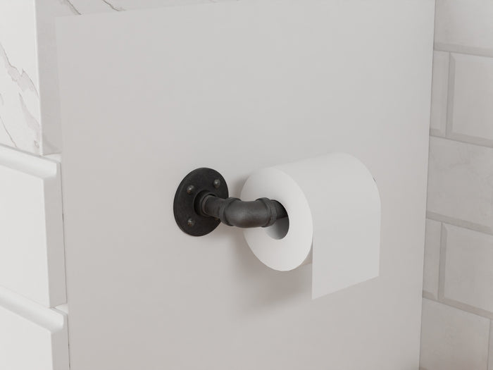 Industrial Pipe Toilet Paper Holder