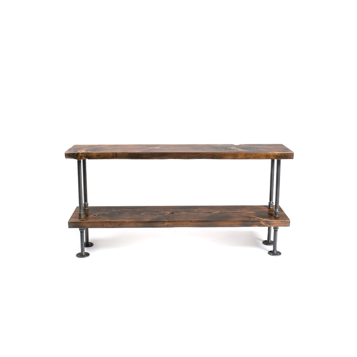 Industrial TV Stand - Pipe And Wood Designs 