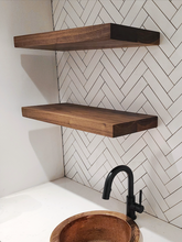 Load image into Gallery viewer, Wood Floating Shelf