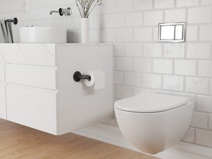 Industrial Pipe Toilet Paper Holder