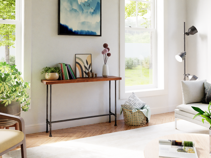 Classic console table