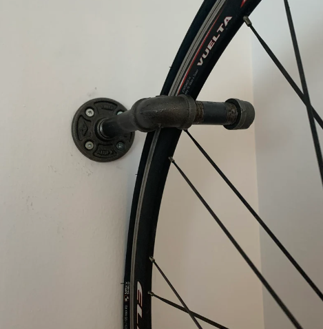 Industrial Pipe Bike Hook