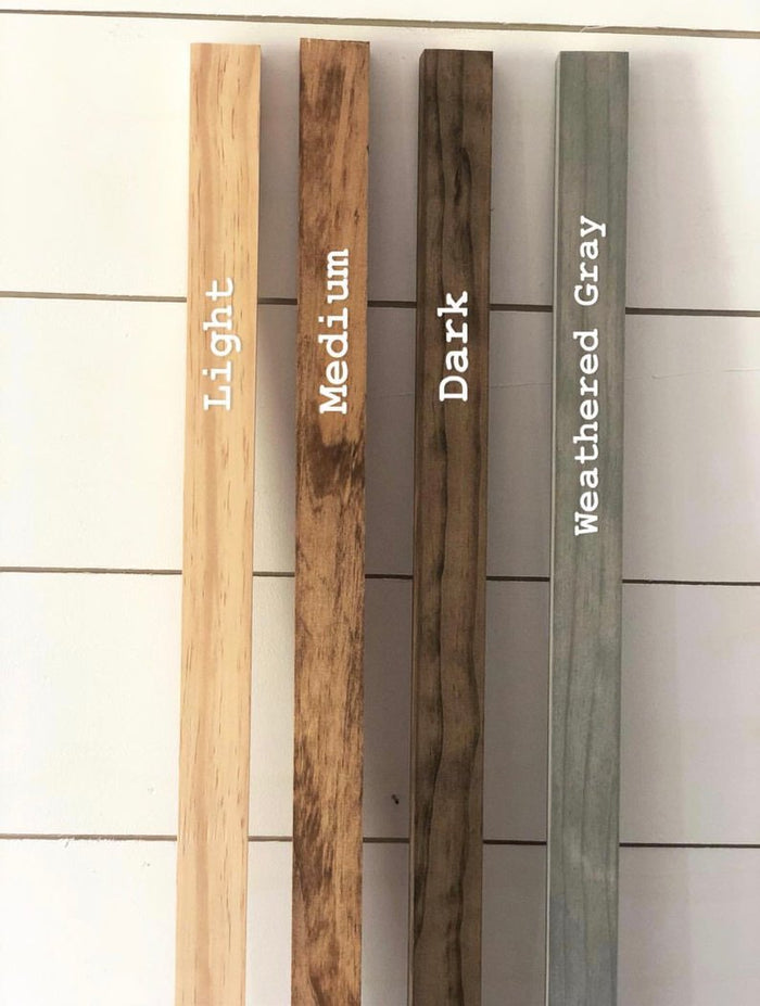Wood Shelf with J Brackets (1 shelf)