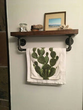 Load image into Gallery viewer, Pipe Towel Rack - Pipe And Wood Designs 