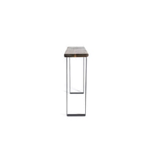 Load image into Gallery viewer, Steel and Wood Console Table - Pipe And Wood Designs 