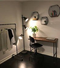 Load image into Gallery viewer, Pipe clothing rack - Pipe And Wood Designs 