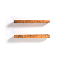 Load image into Gallery viewer, Wood Floating Shelves - Pipe And Wood Designs 