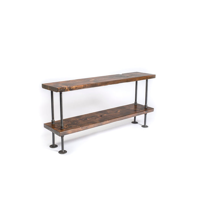 Industrial TV Stand - Pipe And Wood Designs 