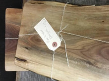 Load image into Gallery viewer, Rustic Live Edge Serving Board - Pipe And Wood Designs 