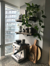 Load image into Gallery viewer, Wood Shelf with Pipe Brackets (1 shelf)