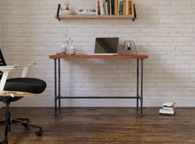 Load image into Gallery viewer, Maple Desk with Pipe Frame