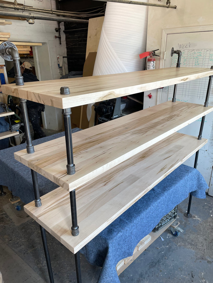TV Stand - natural finish